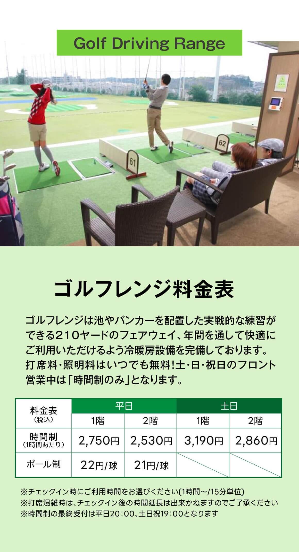 東急あざみ野ゴルフガーデン