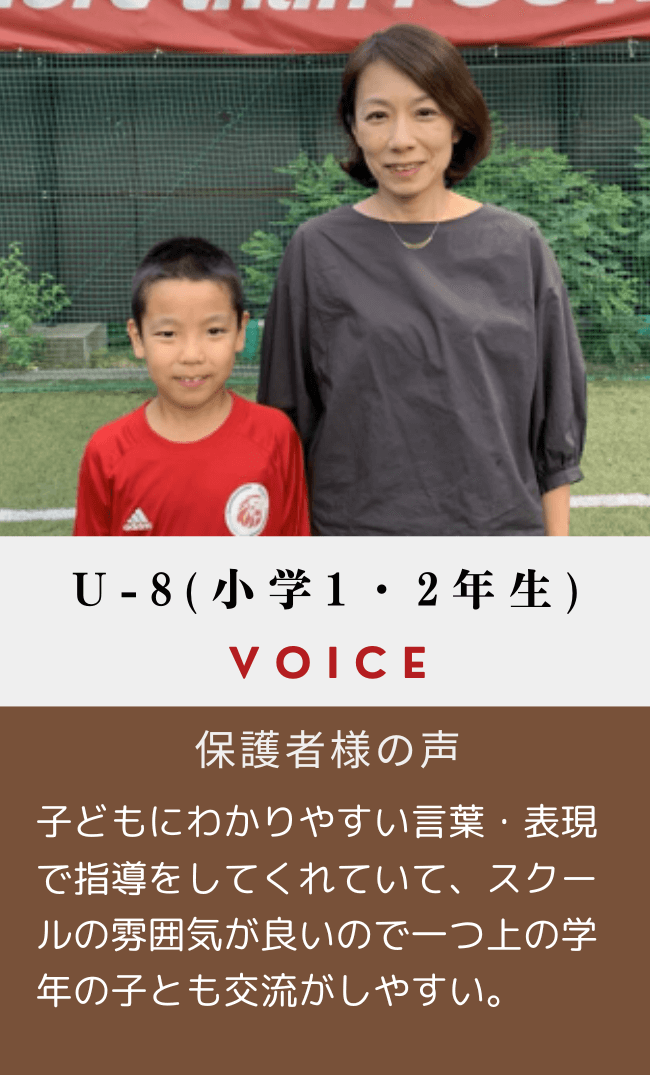U-8(小学1・2年生)