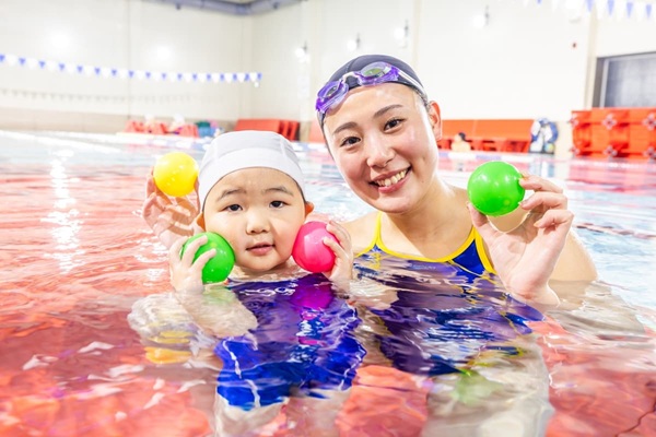 東急スイミングスクールのコーチ