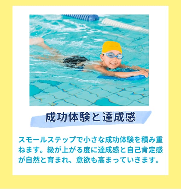 成功体験と達成感