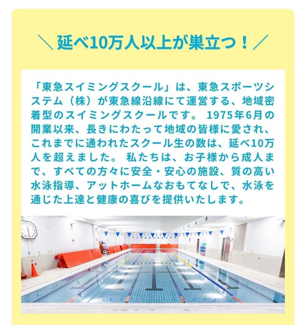 1975年から地域密着型のスイミングスクールです！
