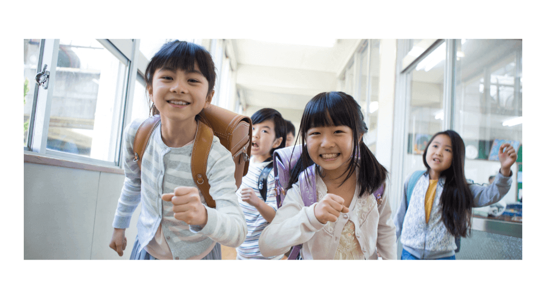 学校へ直接お出迎え